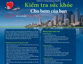 Kiểm tra năng lượng chính là kiểm tra sức khỏe cho bơm của bạn